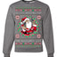 Always Shooting For The Naughty List Ugly Christmas Sweater Unisex Crewneck Sweatshirt