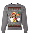 Gonna Party Like It's My Birthday Jesus Ugly Christmas Sweater Unisex Crewneck Sweatshirt