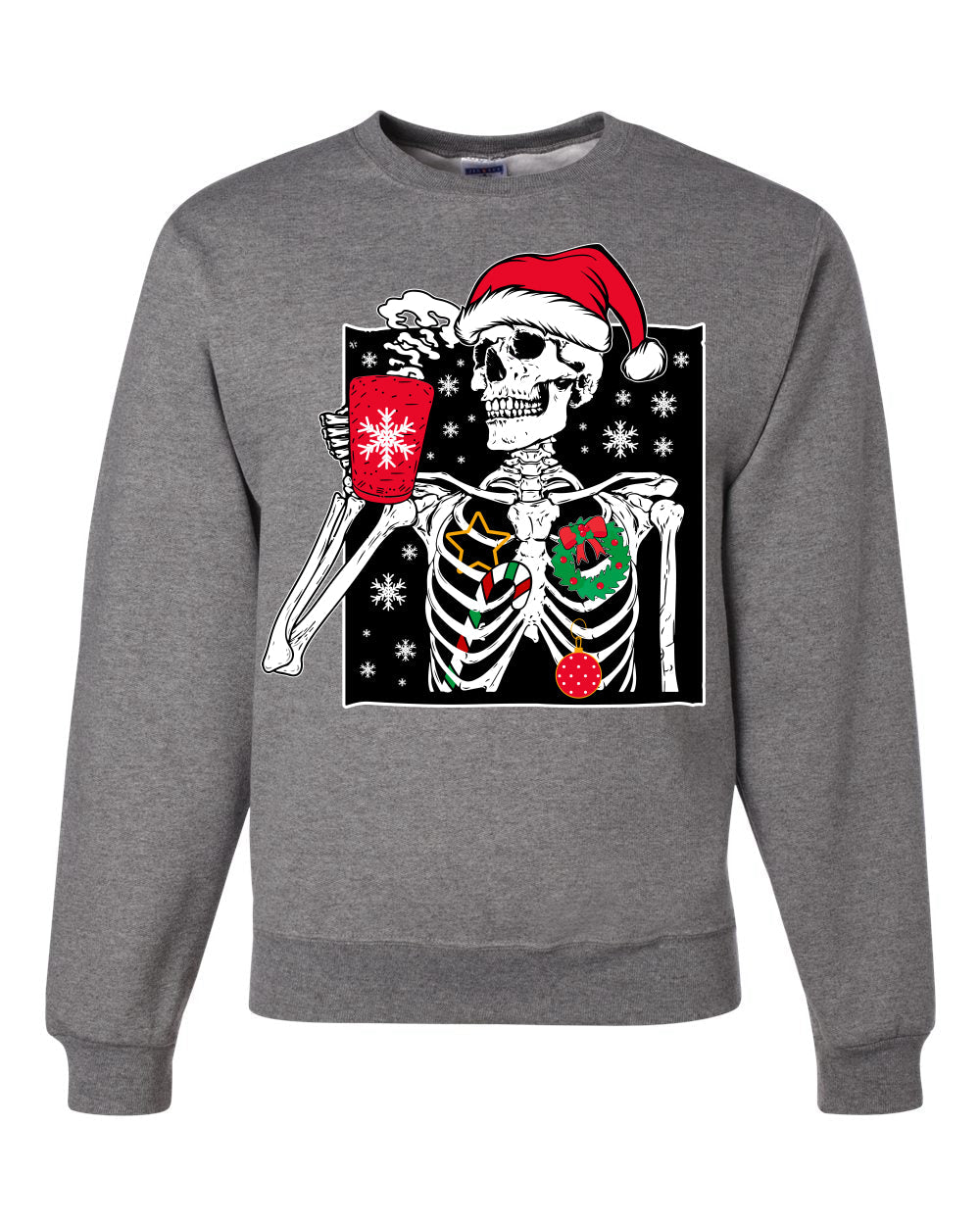 When You're Dead Inside But It's Christmas Christmas Unisex Crewneck Sweatshirt