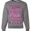 Dreaming Of A Pink Barbie Chirstmas Girly Woman Movie Party Ugly Christmas Sweater Unisex Crewneck Sweatshirt