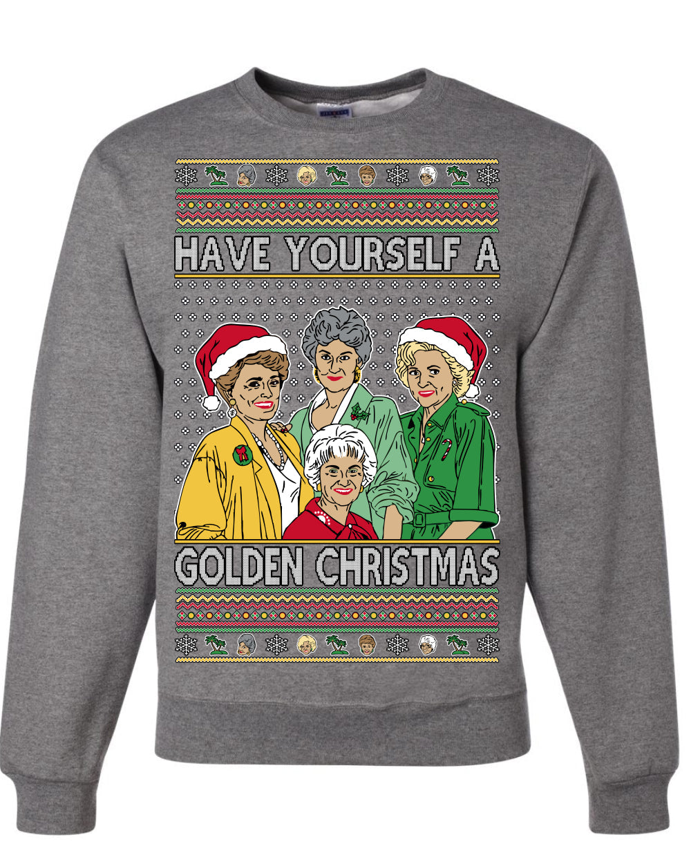 Have Yourself a Golden Christmas Classic TV Show Ugly Christmas Sweater
