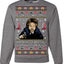 It's Not Christmas Until Hans Gruber Falls From Nakatomi Ugly Christmas Sweater Crewneck Sweatshirt