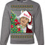Looks Great Peanut Little Full Lotta Sap 80s Movie Quote Ugly Christmas Sweater Sweaters Crewneck Sweatshirts