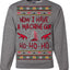 Now I Have a Machine Gun Ho Ho Ho Nakatomi Die Hard McClane Classic 80s Xmas Movie Ugly Christmas Sweater Crewneck Sweatshirt
