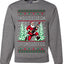 Should I Sleigh Or Should I Go, 80s Rock n' Roll Song, Electric Guitar, Ugly Christmas Unisex Sweater, Crewneck Sweatshirts