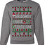 Naughty Nice 41, Ugly Christmas Unisex Sweater List, Extra Festive, Crewneck Sweatshirts