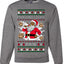 Milk And Cookie Time Christmas Sweater, Unisex Ugly Christmas Crewneck Sweatshirts