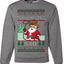 Merry Christmas Y'all Christmas Sweater,Unisex Ugly Christmas Crewneck Sweatshirts