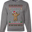 Official Gingerbread Taster, Unisex Ugly Christmas Crewneck Sweatshirts