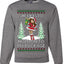 Hold My Package, Funny Unisex Ugly Christmas Crewneck Sweatshirts