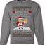 Redacted Naughty List Access Denied, Unisex Ugly Christmas Sweater Crewneck Sweatshirts