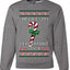 She Likes My Peppermint Stick, Unisex Ugly Christmas Sweater, Crewneck Sweatshirts