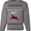 Nice Rack Well Hung, Unisex Ugly Christmas Sweater, Crewneck Sweatshirts