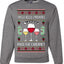 Jingle Bells, Zinfandel Pass The Cabernet Wine Drinker, Unisex Ugly Christmas Sweater, Crewneck Sweatshirts
