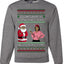 Oh Snap, No Milk And Cookies, They Took my Stamps, Unisex Ugly Christmas Sweater Crewneck Sweatshirts
