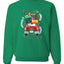 Merry and Bright Red Car Merry Christmas Unisex Crewneck Graphic Sweatshirt