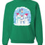 Singing Snowmen Merry Christmas Unisex Crewneck Graphic Sweatshirt