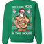There's Some Ho's In This House Ugly Christmas Sweater Unisex Crewneck Sweatshirt