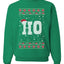 Christmas Ho Merry Ugly Christmas Sweater Unisex Crewneck Graphic Sweatshirt