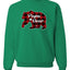 Papa Bear Cool Plaid Matching Design Merry Christmas Unisex Crewneck Graphic Sweatshirt