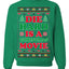 Die Hard is a Christmas Movie Classic, McClane Hans Nakatomi Plaza Xmas Party Holiday Movies Ugly Christmas Sweater Crewneck Sweatshirt