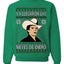 Ya Llegaron Las Nieves De Enero Chalino January Snow Ugly Christmas Sweater Crewneck Sweatshirt