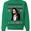Llega Navidad Y Yo Sin Ti Christmas Is Coming Marco Ugly Christmas Sweater Crewneck Sweatshirt