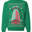 Nakatomi Plaza Christmas Party 1988 Merry Ugly Christmas Sweater Unisex Crewneck Graphic Sweatshirt