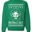 Birthday Boy Jesus Christ Ugly Christmas Sweater Unisex Crewneck Sweatshirt