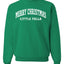Vintage Movie Quote Merry Christmas Little Fella Christmas Unisex Crewneck Sweatshirt