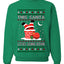 This Santa Loves going down, Funny dirty Humor, Ugly Christmas Unisex Sweater, Crewneck Sweatshirts
