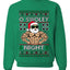 O Swoley Night, Exercise and Fitness Enthusiast, Ugly Christmas Unisex Sweater, Crewneck Sweatshirts