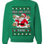 Milk And Titty Time Christmas Sweater, Unisex Ugly Christmas Crewneck Sweatshirts