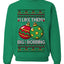 Big and Bobbing, Funny Unisex Ugly Christmas Sweater Crewneck Sweatshirts