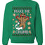 Make Me Crumb,Unisex Ugly Christmas Sweater, Crewneck Sweatshirts