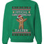 Official Gingerbread Taster, Unisex Ugly Christmas Crewneck Sweatshirts