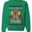 Puro Pinche Pari,Unisex Ugly Christmas Sweater, Crewneck Sweatshirts