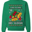 I Like To Ride His Sleigh, Unisex Ugly Christmas Sweater, Crewneck Sweatshirts