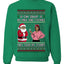 Oh Snap, No Milk And Cookies, They Took my Stamps, Unisex Ugly Christmas Sweater Crewneck Sweatshirts