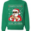 Santa Says 6 7 Numbers Meme, Unisex Ugly Christmas Sweater, Crewneck Sweatshirts