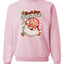 Don't stop Believin', Santa Fun Cute Christmas Design, Unisex Christmas Sweater, Crewneck Sweatshirts