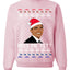 Miss Me Yet Obama Ugly Christmas Sweater Unisex Crewneck Sweatshirt