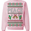 Peace Ugly Christmas Sweater Crewneck Sweatshirt