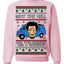 Why the Hell are You Dressed Like a Chicken? Funny Movie Ugly Christmas Sweater