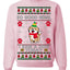 Good News I Saw a Dog Today Funny Ugly Christmas Sweater Crewneck Sweatshirt