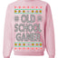 Classic Old School Gamer Video Game Fan Funny Ugly Christmas Sweater Crewneck Sweatshirt