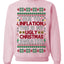 Due to Inflation This is My Ugly Christmas Sweater | Funny Crewneck Sweatshirt
