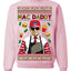 Mac Daddy Funny Viral Trump Meme Fast Food Fries Burgers Ugly Christmas Sweater Crewneck Sweatshirt