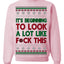 It's Beginning to Look a Lot Like F This Clean Funny Ugly Christmas Sweater Crewneck Sweatshirt