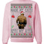 Made My Cath Kith My Ath, Funny Cash Money Viral Kiss My Ass Boxing Fight Meme, Men Women Ugly Christmas Sweater Crewneck Sweatshirt